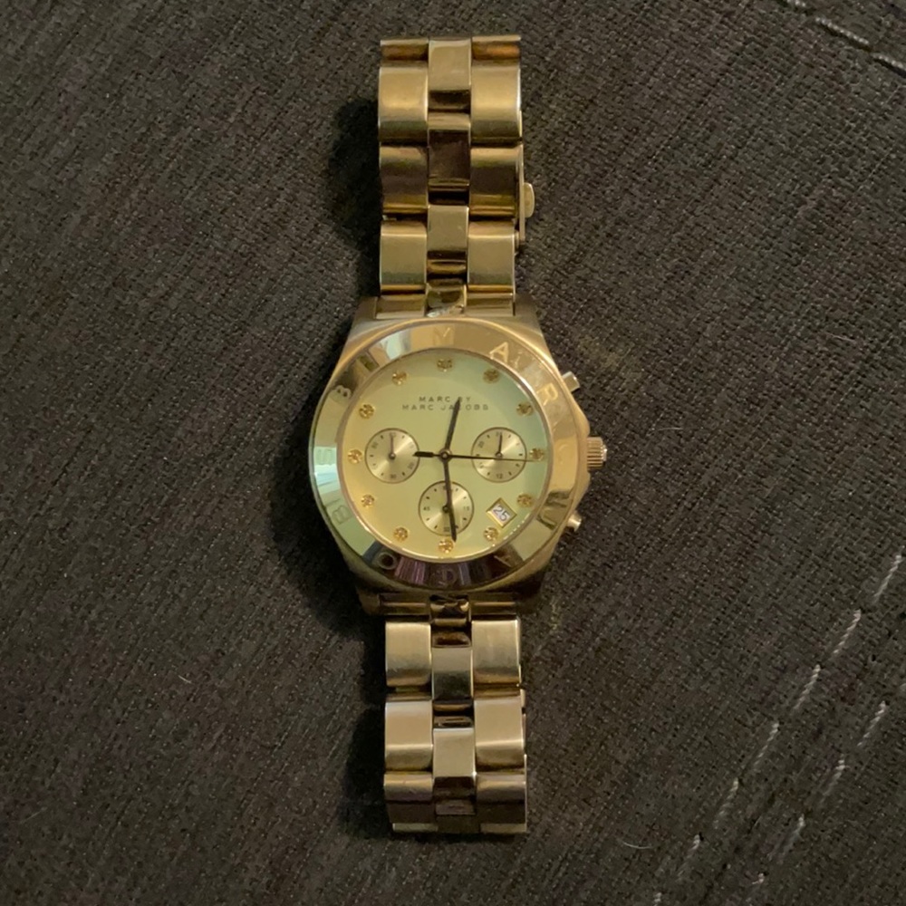 Marc by Marc Jacobs Gold Plated Watch